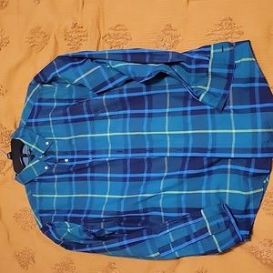 Striped button down shirt